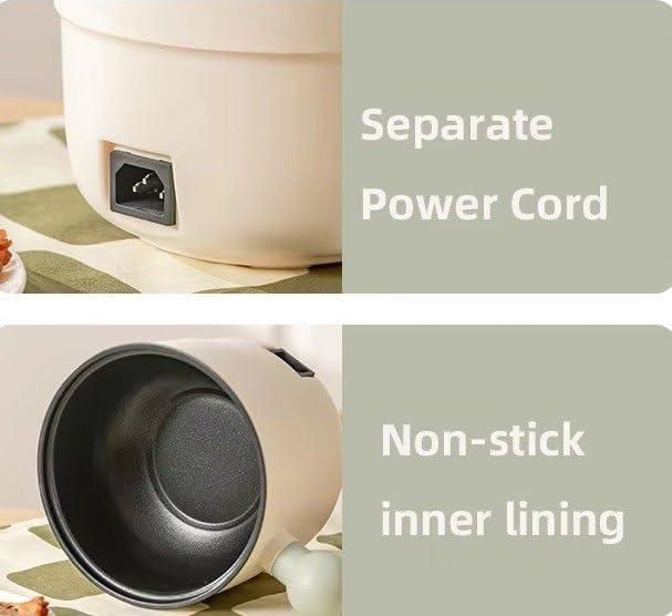 HOTORA Electric Mini Cooking Pot