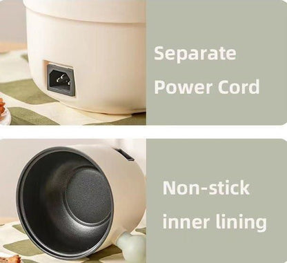 HOTORA Electric Mini Cooking Pot