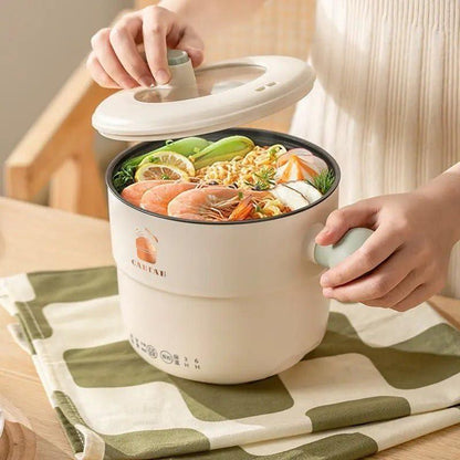 HOTORA Electric Mini Cooking Pot