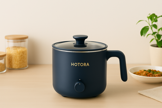 HOTORA Electric Mini Cooking Pot